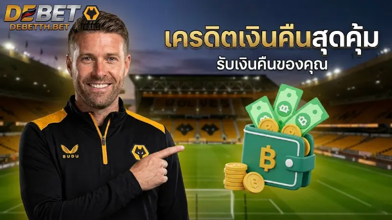 คืนเงินยอดเสีย DEBET รับเงินคืนสูงสุด 1.5% ไม่อั้น ทุกวัน