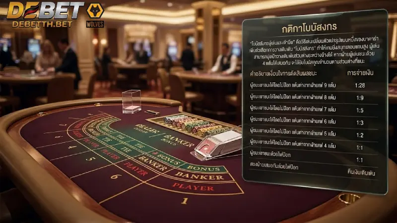 ฟีเจอร์พิเศษ Banker Player Bonus