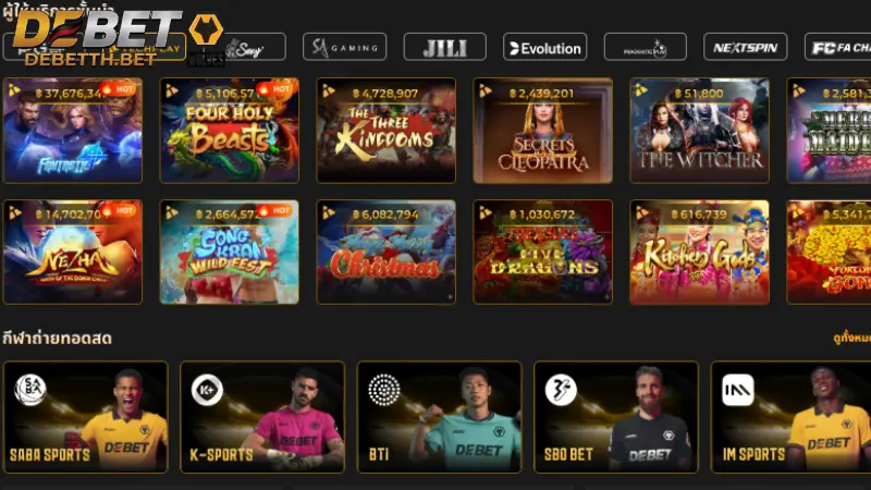 เจาะลึกผลิตภัณฑ์และบริการระดับพรีเมียมที่ DEBET