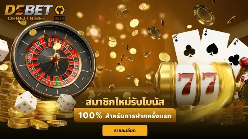 โปรโมชั่นสุดคุ้มเมื่อทำการฝากเงินครั้งแรก